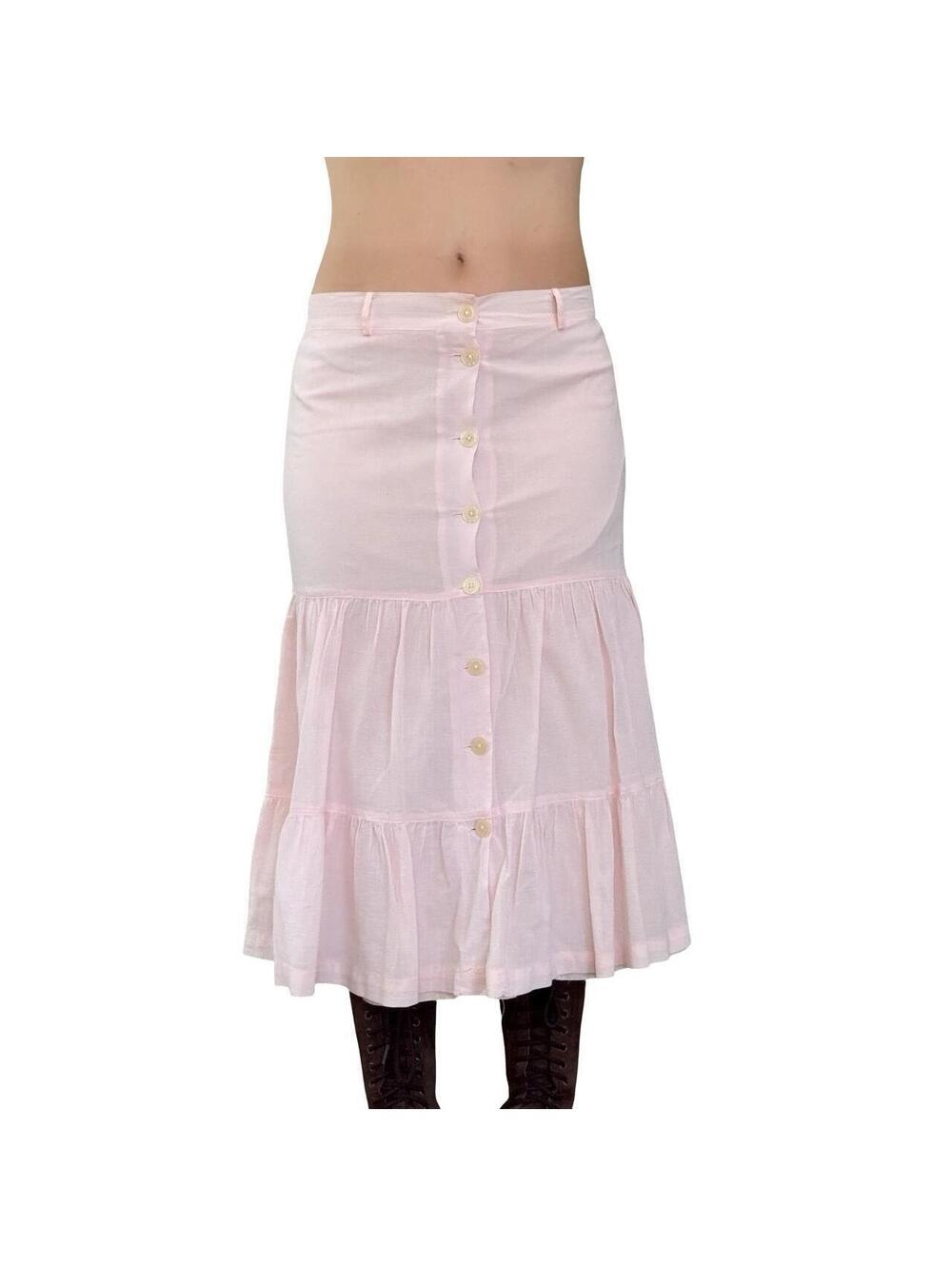 Y2K COTTAGE FAIRY COQUETTE SKIRT